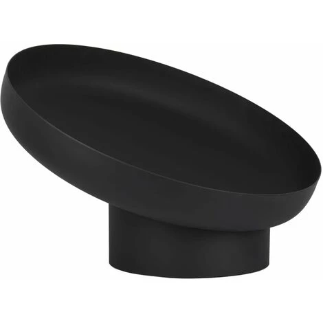 Esschert Design Vasque à Feu Inclinée Noir Acier FF402 - Noir 3 Esschert Design Vasque à Feu Inclinée Noir Acier FF402 - Noir