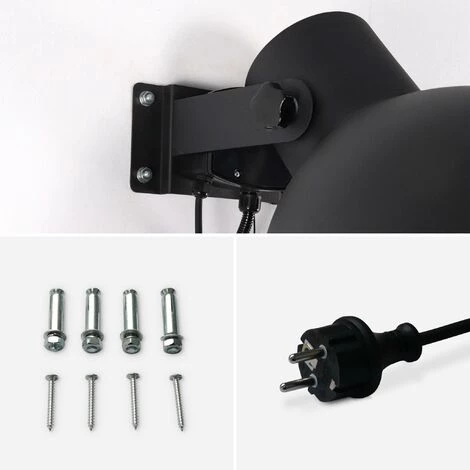 ALICE'S GARDEN Parasol Chauffant électrique 2000W Mural - Lapland - Chauffage D’extérieur Type Halogène. 3 Niveaux De Chauffe (800W / 1200W / 2000W). Kit De Fixation Inclus - Noir 7 ALICE'S GARDEN Parasol Chauffant électrique 2000W Mural - Lapland - Chauffage D’extérieur Type Halogène. 3 Niveaux De Chauffe (800W / 1200W / 2000W). Kit De Fixation Inclus - Noir – Image 5