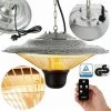 AREBOS Radiateur Plafond Chauffage Infrarouge | 1500W | Avec Télécommande | Chauffage Très Rapide Argent - Argent 2 AREBOS Radiateur Plafond Chauffage Infrarouge | 1500W | Avec Télécommande | Chauffage Très Rapide Argent - Argent -Chauffage d'extérieur Soldes 10748086 1