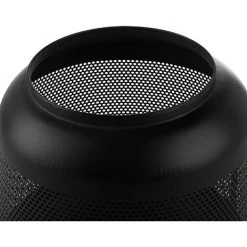 BELIANI Braséro En Acier Noir - Noir 10 BELIANI Braséro En Acier Noir - Noir -Chauffage d'extérieur Soldes 11648143 4