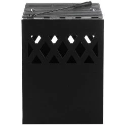 BELIANI Braséro En Acier Noir - Noir 10 BELIANI Braséro En Acier Noir - Noir -Chauffage d'extérieur Soldes 11771734 4