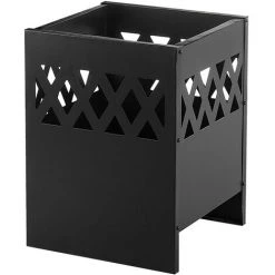 BELIANI Braséro En Acier Noir - Noir 11 BELIANI Braséro En Acier Noir - Noir -Chauffage d'extérieur Soldes 11771734 5