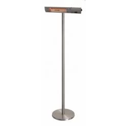 Sunred Chauffage Sur Pied Royal Diamond 2000 W Argenté Rosé De Couche - Argent