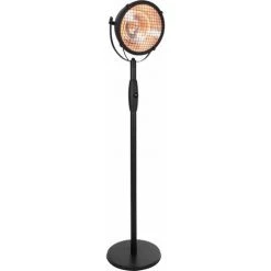 Sunred Chauffage Sur Pied Indus 2100 W Halogène Noir - Noir