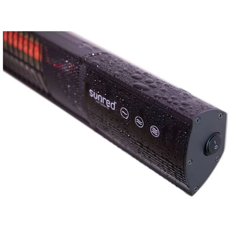 Sunred Chauffage Mural Royal Diamond Dark 2500 W Carbone Noir - Noir 7 Sunred Chauffage Mural Royal Diamond Dark 2500 W Carbone Noir - Noir – Image 5