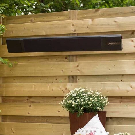 Sunred Chauffage Suspendu/mural Nero 2400 W Noir Chaleur Noire - Noir 4 Sunred Chauffage Suspendu/mural Nero 2400 W Noir Chaleur Noire - Noir – Image 2