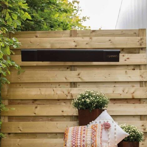 Sunred Chauffage Suspendu/mural Nero 2400 W Noir Chaleur Noire - Noir 5 Sunred Chauffage Suspendu/mural Nero 2400 W Noir Chaleur Noire - Noir – Image 3