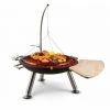 Blumfeldt Turion Grill Pivotant à Suspension Brasero Barbecue Charbon De Bois Ø 80 Cm -Chauffage d'extérieur Soldes 12990262 1