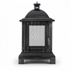 Blumfeldt Loreo Cheminée D'extérieur Lanterne Four De Jardin Métal Bruni 9 Blumfeldt Loreo Cheminée D'extérieur Lanterne Four De Jardin Métal Bruni -Chauffage d'extérieur Soldes 12990264 3