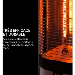 Blumfeldt Megalith Radiateur 2700 W élément Chauffant Au Carbone éclairage LED Blanc 9 Blumfeldt Megalith Radiateur 2700 W élément Chauffant Au Carbone éclairage LED Blanc -Chauffage d'extérieur Soldes 12990286 3