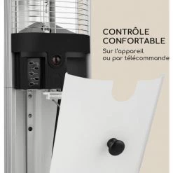 Blumfeldt Megalith Radiateur 2700 W élément Chauffant Au Carbone éclairage LED Blanc 10 Blumfeldt Megalith Radiateur 2700 W élément Chauffant Au Carbone éclairage LED Blanc -Chauffage d'extérieur Soldes 12990286 4