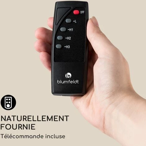 Blumfeldt Megalith Radiateur 2700 W élément Chauffant Au Carbone éclairage LED Blanc 7 Blumfeldt Megalith Radiateur 2700 W élément Chauffant Au Carbone éclairage LED Blanc – Image 5