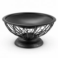 Blumfeldt Tulip Brasero Ø 75cm Grill Protection étincelles Métal Bruni 11 Blumfeldt Tulip Brasero Ø 75cm Grill Protection étincelles Métal Bruni -Chauffage d'extérieur Soldes 12990565 5