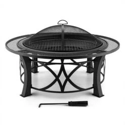 Blumfeldt Ronda Brasero Ø 95cm Grill Protection étincelles Métal Bruni 9 Blumfeldt Ronda Brasero Ø 95cm Grill Protection étincelles Métal Bruni -Chauffage d'extérieur Soldes 12990574 3