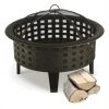 Blumfeldt Boston Braséro Jardin Chauffage Exterieur Barbecue Ø 70cm Acier Noir 1 Blumfeldt Boston Braséro Jardin Chauffage Exterieur Barbecue Ø 70cm Acier Noir -Chauffage d'extérieur Soldes 12990801 1