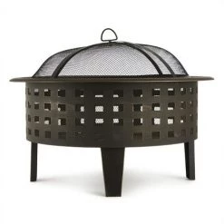Blumfeldt Boston Braséro Jardin Chauffage Exterieur Barbecue Ø 70cm Acier Noir 11 Blumfeldt Boston Braséro Jardin Chauffage Exterieur Barbecue Ø 70cm Acier Noir -Chauffage d'extérieur Soldes 12990801 5