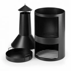 Blumfeldt Westeros Brasero De Jardin Terrasse Poêle à Bois Foyer Ø 45cm 10 Blumfeldt Westeros Brasero De Jardin Terrasse Poêle à Bois Foyer Ø 45cm -Chauffage d'extérieur Soldes 12991124 4