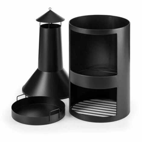 Blumfeldt Westeros Brasero De Jardin Terrasse Poêle à Bois Foyer Ø 45cm 6 Blumfeldt Westeros Brasero De Jardin Terrasse Poêle à Bois Foyer Ø 45cm – Image 4