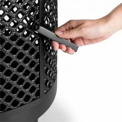 Blumfeldt Essos Poêle à Bois Jardin Terrasse Foyer Ø 45 Cm Grillage Tôle Acier - -Chauffage d'extérieur Soldes 12991135 5