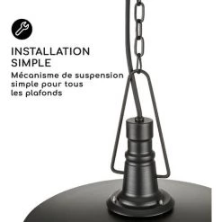 Blumfeldt Camden Heat Radiateur De Terrasse IR ComfortHeat IP24 Easy Noir 8 Blumfeldt Camden Heat Radiateur De Terrasse IR ComfortHeat IP24 Easy Noir -Chauffage d'extérieur Soldes 12991389 2