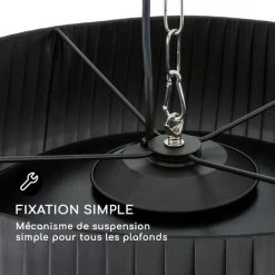 Blumfeldt Venice Heat Radiateur De Terrasse 800/1000/1800W Télécommande Noir