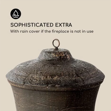 Blumfeldt Titus Poêle De Jardin Style Cheminée 360° FireView Fonte Inoxydable - 7 Blumfeldt Titus Poêle De Jardin Style Cheminée 360° FireView Fonte Inoxydable - – Image 5