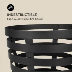 Blumfeldt Verus Braséro De Jardin Support Stable En Acier - Noir -Chauffage d'extérieur Soldes 12991535 4