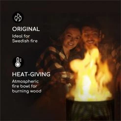 Blumfeldt Ithaka Braséro De Jardin Panier à Feu Acier Support + Tisonnier - Noir 8 Blumfeldt Ithaka Braséro De Jardin Panier à Feu Acier Support + Tisonnier - Noir -Chauffage d'extérieur Soldes 12991606 2