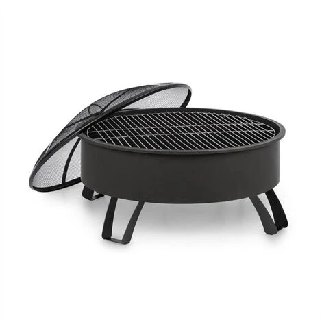 Blumfeldt Oreos Braséro De Jardin Ø75 Cm Pare étincelles Ø 68cm Grille Acier 3 Blumfeldt Oreos Braséro De Jardin Ø75 Cm Pare étincelles Ø 68cm Grille Acier