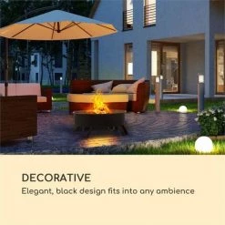 Blumfeldt Oreos Braséro De Jardin Ø75 Cm Pare étincelles Ø 68cm Grille Acier 8 Blumfeldt Oreos Braséro De Jardin Ø75 Cm Pare étincelles Ø 68cm Grille Acier -Chauffage d'extérieur Soldes 12991706 2