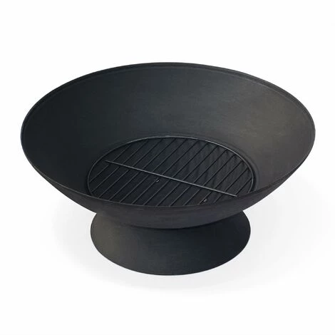 ALICE'S GARDEN Braséro Bois Ø56cm - Etna Noir - Chauffage Extérieur En Fonte. Feu De Bois. Brasier - Noir 4 ALICE'S GARDEN Braséro Bois Ø56cm - Etna Noir - Chauffage Extérieur En Fonte. Feu De Bois. Brasier - Noir – Image 2
