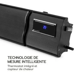 Blumfeldt Chauffage Par Infrarouge Cosmic Beam Plus 2400 W IP 44 Télécommande -Chauffage d'extérieur Soldes 14458465 4