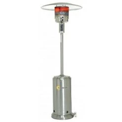 Chauffage Parasol Mobile SOVELOR Au Propane - Inox - BRASILIA