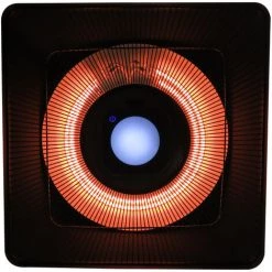 HOMCOM Outsunny Chauffage Radiant Suspendu 43L X 43l X 25H Cm 2 Tubes 1000/2000 W Extérieur Intérieur Télécommande éclairage LED Intégré Noir - Noir 11 HOMCOM Outsunny Chauffage Radiant Suspendu 43L X 43l X 25H Cm 2 Tubes 1000/2000 W Extérieur Intérieur Télécommande éclairage LED Intégré Noir - Noir -Chauffage d'extérieur Soldes 15731048 5