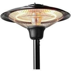 NEDIS Chauffage Extérieur 1500W Avec Poteau De 195cm Chauffe-patios - Noir -Chauffage d'extérieur Soldes 15937246 4