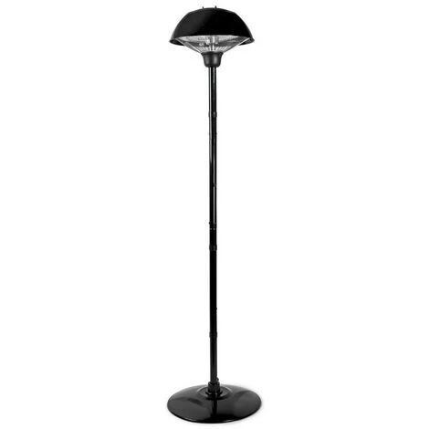 NEDIS Chauffage Extérieur 1500W Avec Poteau De 200cm Chauffe-patios - Noir 4 NEDIS Chauffage Extérieur 1500W Avec Poteau De 200cm Chauffe-patios - Noir – Image 2