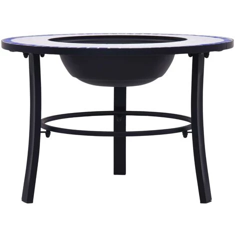 Foyer Mosaïque Bleu Et Blanc 68 Cm Céramique VidaXL 6 Foyer Mosaïque Bleu Et Blanc 68 Cm Céramique VidaXL – Image 4