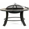 BBQ-Toro Brasero Avec Couvercle | Ø 75 Cm | Bol à Feu Avec Protection Contre Les étincelles Et Tisonnier -Chauffage d'extérieur Soldes 18086839 1