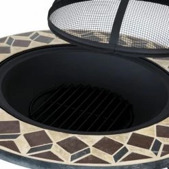 BBQ-Toro Brasero Avec Couvercle | Ø 75 Cm | Bol à Feu Avec Protection Contre Les étincelles Et Tisonnier 8 BBQ-Toro Brasero Avec Couvercle | Ø 75 Cm | Bol à Feu Avec Protection Contre Les étincelles Et Tisonnier -Chauffage d'extérieur Soldes 18086839 3