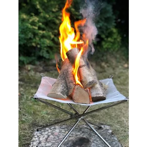 CampFeuer Fosse à Feu Portable Feuerpeter | Cheminée Pop Up En Acier Inoxydable 5 CampFeuer Fosse à Feu Portable Feuerpeter | Cheminée Pop Up En Acier Inoxydable – Image 3