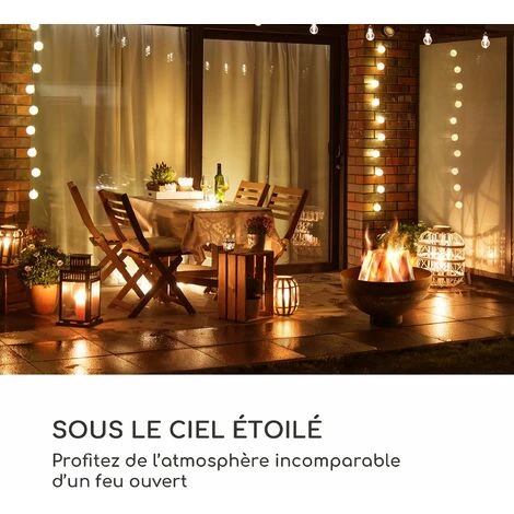 Blumfeldt Savage Braséro Résistant à La Pluie Et Au Gel Grille Ø 60,5 Cm 4 Blumfeldt Savage Braséro Résistant à La Pluie Et Au Gel Grille Ø 60,5 Cm – Image 2