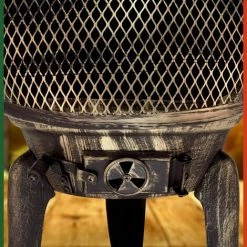 GARDEBRUK Cheminée En Fonte Extérieur BBQ Grill Brasero Grill Barbecue 112 Cm 11 GARDEBRUK Cheminée En Fonte Extérieur BBQ Grill Brasero Grill Barbecue 112 Cm -Chauffage d'extérieur Soldes 18476821 5