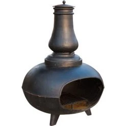 BISCOTTINI Cheminée à Braseros En Fonte D'oignon