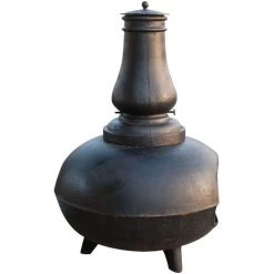 BISCOTTINI Cheminée à Braseros En Fonte D'oignon -Chauffage d'extérieur Soldes 18546136 4