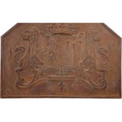 BISCOTTINI PLAQUE DE CHEMINÉE EN FONTE. FINITIONS : ROUILLE NATURELLE. L88XPR3,5XH64 CM 11 BISCOTTINI PLAQUE DE CHEMINÉE EN FONTE. FINITIONS : ROUILLE NATURELLE. L88XPR3,5XH64 CM -Chauffage d'extérieur Soldes 18546230 5