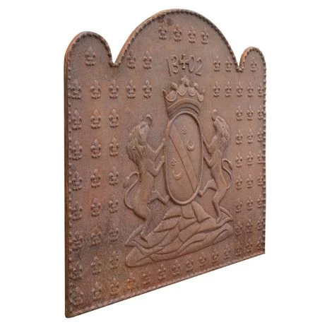 BISCOTTINI PLAQUE DE CHEMINÉE EN FONTE. FINITIONS : ROUILLE NATURELLE. L122XPR5,5XH107 CM 3 BISCOTTINI PLAQUE DE CHEMINÉE EN FONTE. FINITIONS : ROUILLE NATURELLE. L122XPR5,5XH107 CM