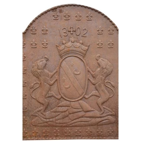 BISCOTTINI PLAQUE DE CHEMINÉE EN FONTE. FINITIONS : ROUILLE NATURELLE. L122XPR5,5XH107 CM 6 BISCOTTINI PLAQUE DE CHEMINÉE EN FONTE. FINITIONS : ROUILLE NATURELLE. L122XPR5,5XH107 CM – Image 4