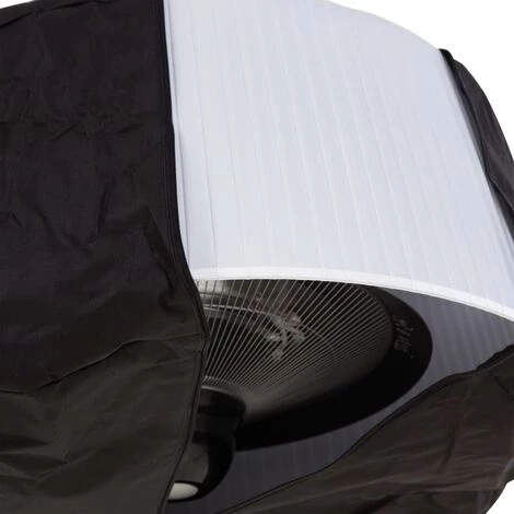 Sunred Housse Pour Chauffage Suspendu Artix Noir - Noir 4 Sunred Housse Pour Chauffage Suspendu Artix Noir - Noir – Image 2