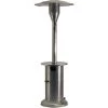 Favex - Parasol Chauffant Gaz - Commercial Inox - Extérieur - Prêt à L'emploi Livré Avec Tuyau Et Détendeur - 4 à 15 Kw - 20m² - 88 X 88 X 230 Cm - Gris -Chauffage d'extérieur Soldes 18809612 1