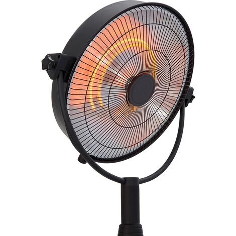 FAVEX - Retro - Parasol Chauffant D'extérieur électrique Sur Pieds - 2100 W - 3 Puissances De Chauffe - Noir 4 FAVEX - Retro - Parasol Chauffant D'extérieur électrique Sur Pieds - 2100 W - 3 Puissances De Chauffe - Noir – Image 2